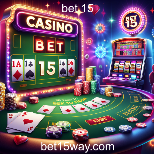 Descubra a Emoção dos Jogos de Cassino no Bet 15